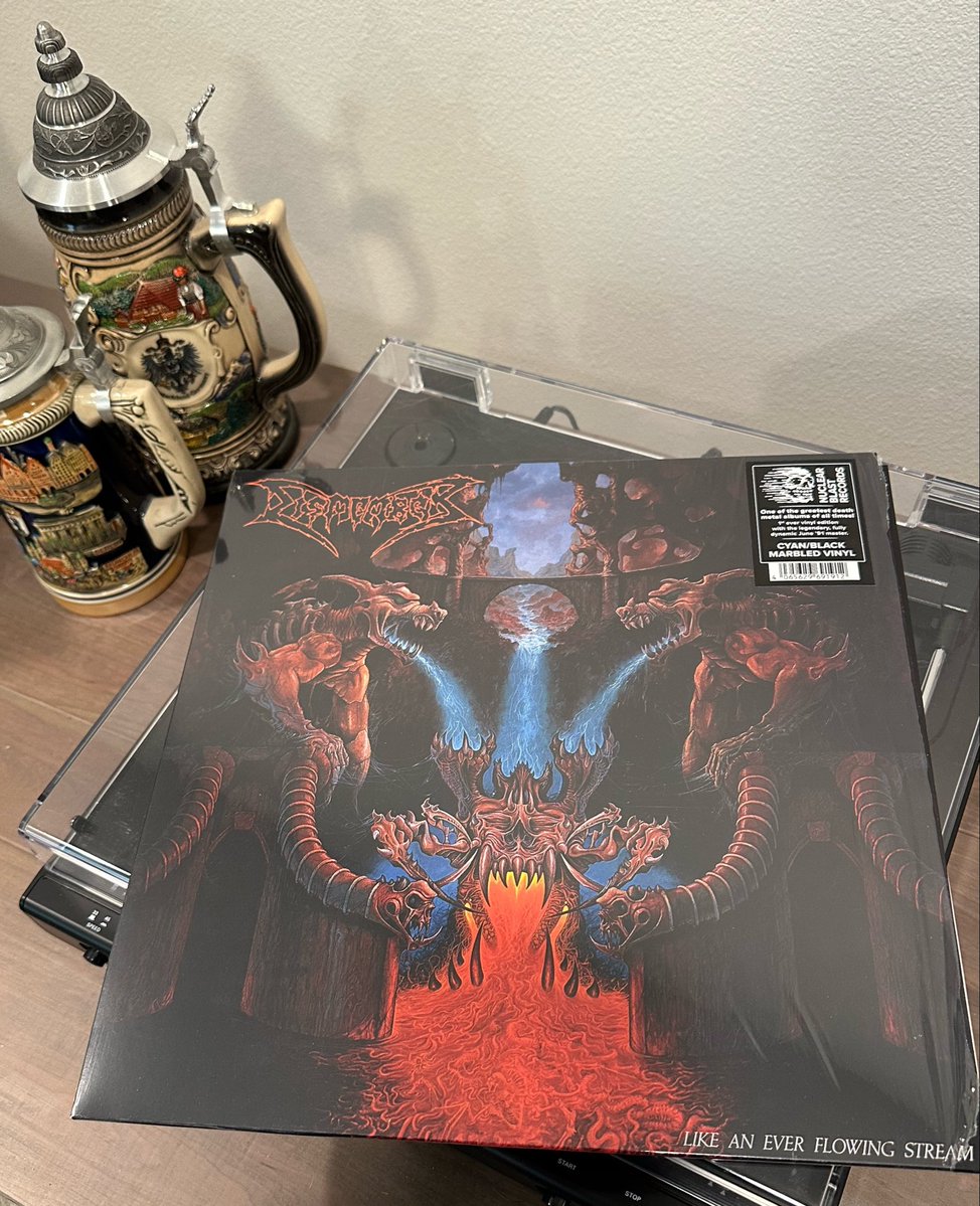 drrckbr's tweet image. Dismember - Like an Ever Flowing Stream
🇸🇪
1991 (2025)

#Dismember #deathmetal #masterpiece #legendarymetal #vinylmusic