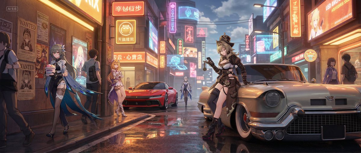 1462TANKS's tweet photo. Night city
#honkaiımpact3rd #AIart️️️️️️️️️️️️️️️️️️️️️️️️️️️️️️️️️️️️️️️️️️️️️️️️️️️ https://t.co/k8ZWPcmTzr
