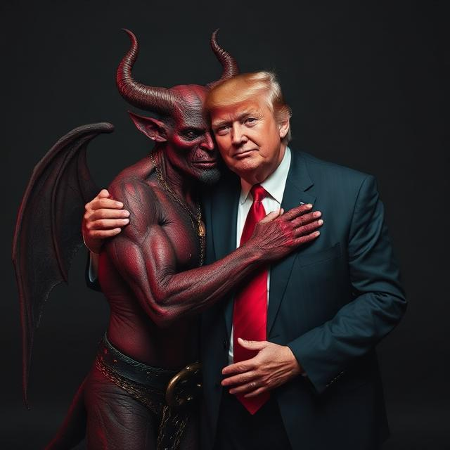 zwolfe's tweet photo. Here's a more likely picture of @realDonaldTrump https://t.co/gMAs9Hfb2o