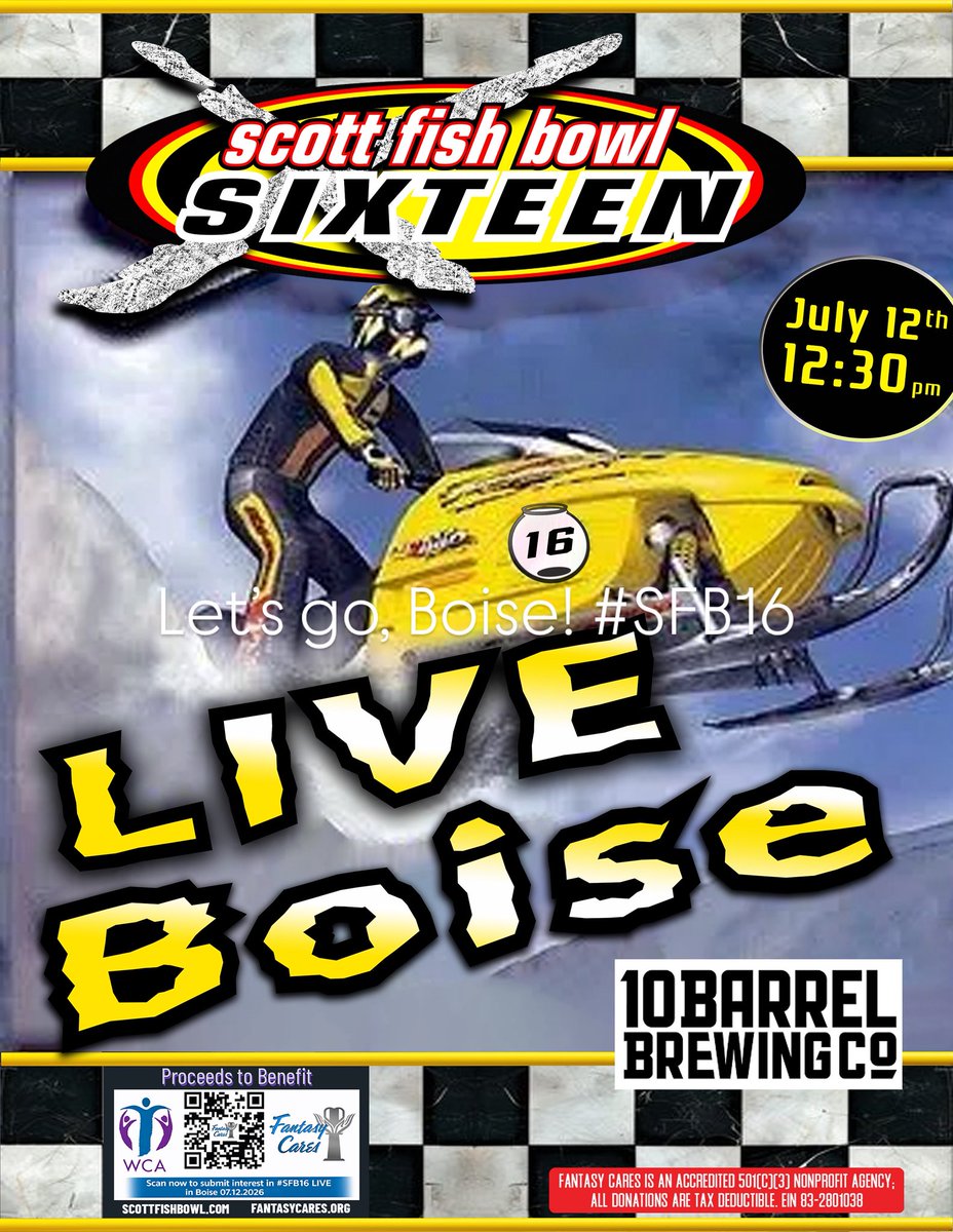 GridironAngie's tweet image. It is always an honor to get this email! Thanks @ScottFish24, @FantasyCaresOrg and the whole team who works around the clock to make this an amazing tournament for fantasy players all over the world. Also stoked to be bringing #SFB16 Boise Live to Idaho for the first time.