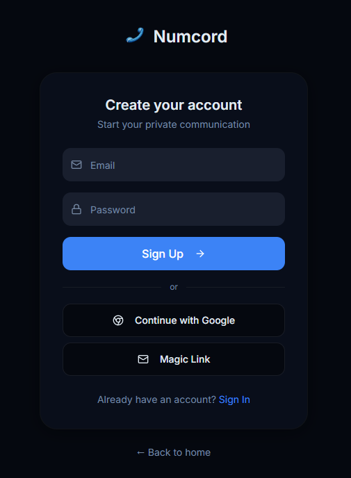 numcordcom's tweet photo. Added Google Auth to Numcord for quicker sign ups!

What number are you claiming? https://t.co/5tWLeTY5yv