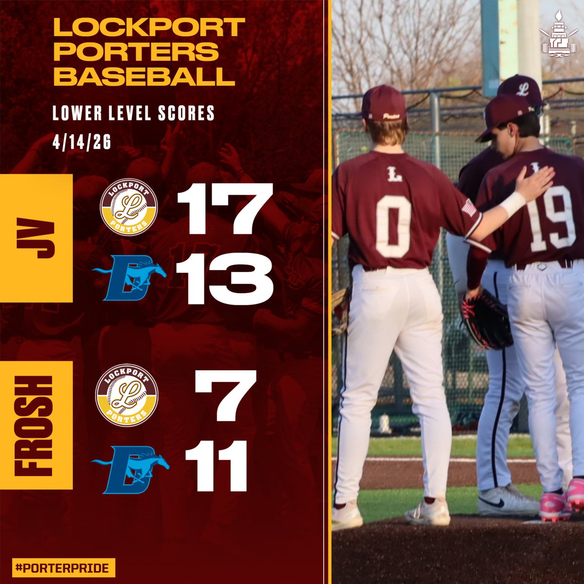 Lockport Porter Baseball tweet media