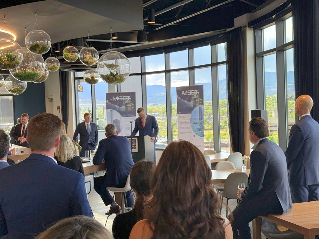CamgianAI's tweet photo. Camgian engaged with Mississippi’s aerospace community at Space Symposium 🚀 

Represented by Dr. Jeff Aristoff, we connected with leaders shaping the future of aerospace and defense. Proud to support innovation through ADAM and MSET. 

#Camgian #SpaceSymposium https://t.co/3z11Tbaz47
