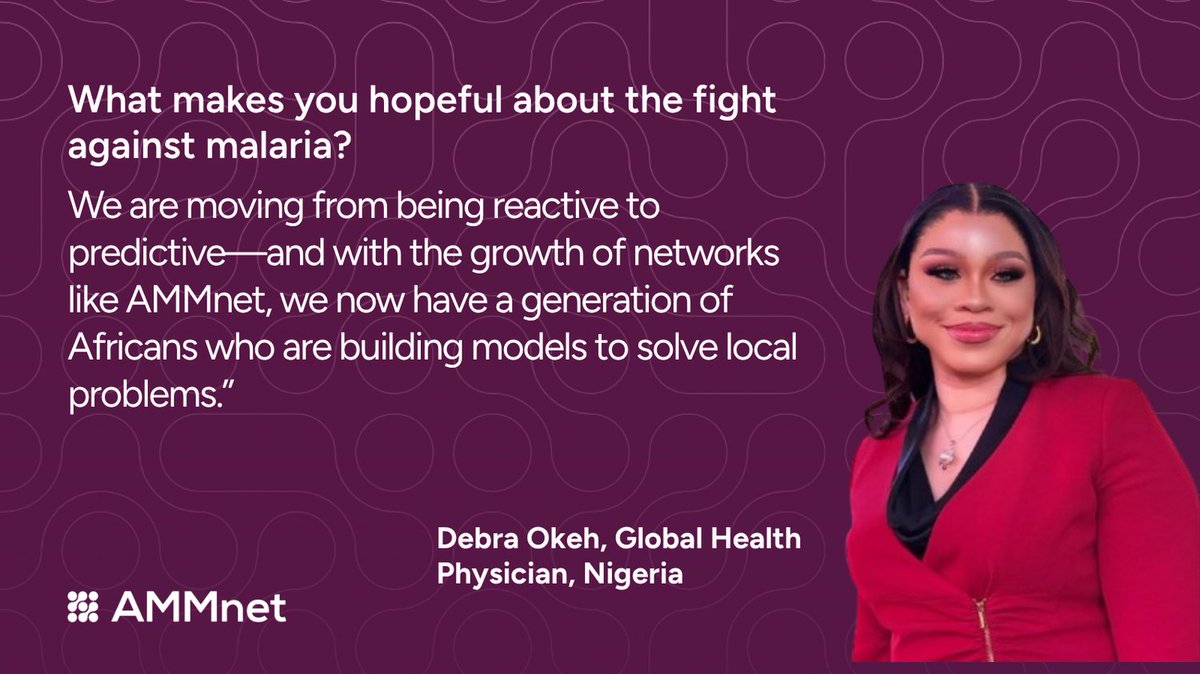 Applied Malaria Modelling network (AMMnet) tweet media