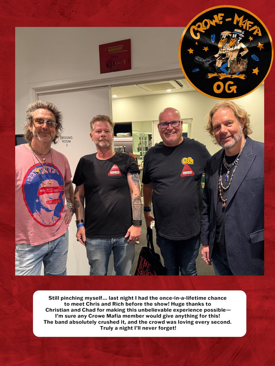 The Black Crowes tweet media