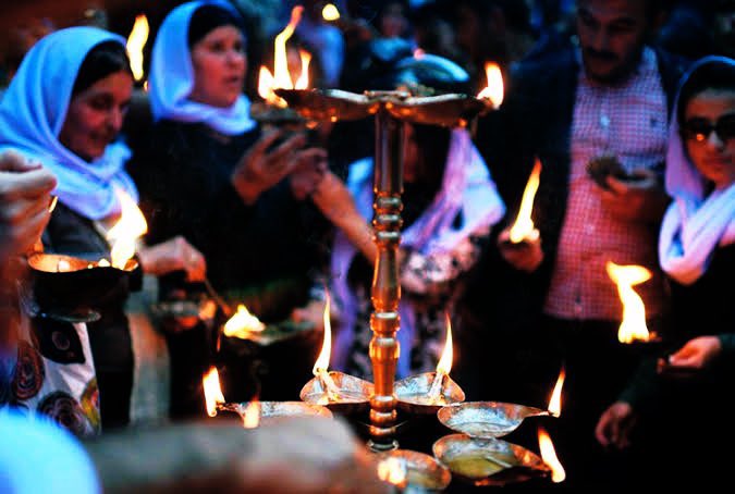 MustafaYld's tweet photo. Cejna pîroz “Çarşema Sor” ya Gelê Êzîdîyan pîroz be.

Êzîdî Halkının ''Çarşema Sor Bayramı" kutlu olsun. https://t.co/ts7Q8iLrDD