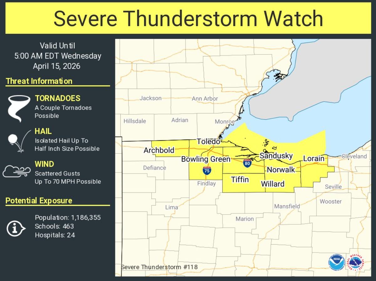 Lucas County EMA tweet media
