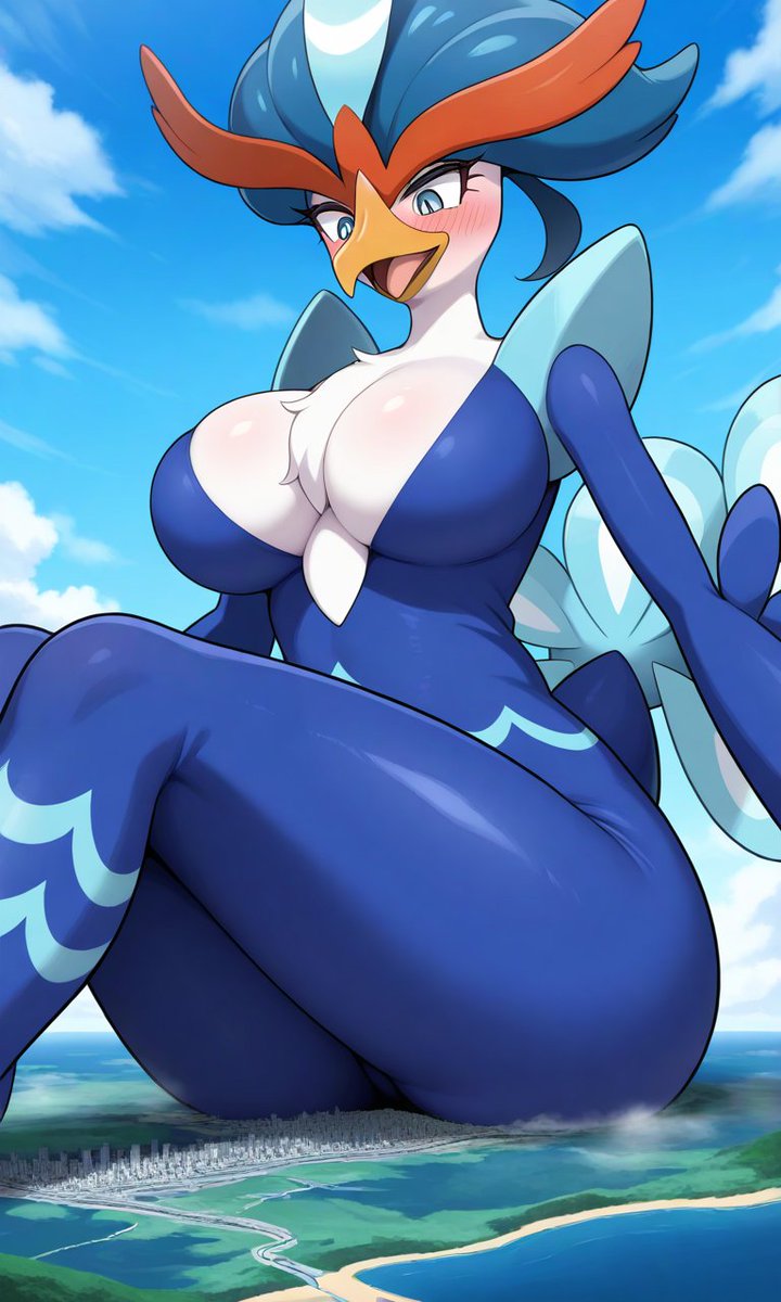 Giga Giantess Quaquaval
She's gigantic bird and the effects of the Paldea secrets spices will continue to make her grow!
#Pokémon #quaquaval #giantess #AIart️️️️️️️️️️️️️️️️️️️️️️️️️️️️️️️️️️️️️️️️️️️️️️️️️️️