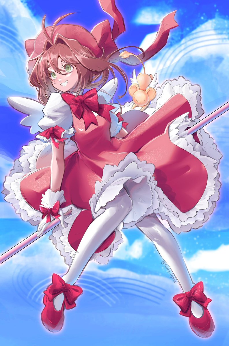 Toasty_Bytes's tweet photo. Tbh I didn’t watch much but she’s cute ^^. #cardcaptorsakura #sakurakinomoto #sakura #anime #clamp #sakuracardcaptor #cardcaptor #manga #cardcaptorsakuraclearcard #kinomotosakura #kawaii #ccsakura #magicalgirl #kero #kerochan #clearcard #sakuracardcaptors #otaku #clowcard https://t.co/YeRa5db68I