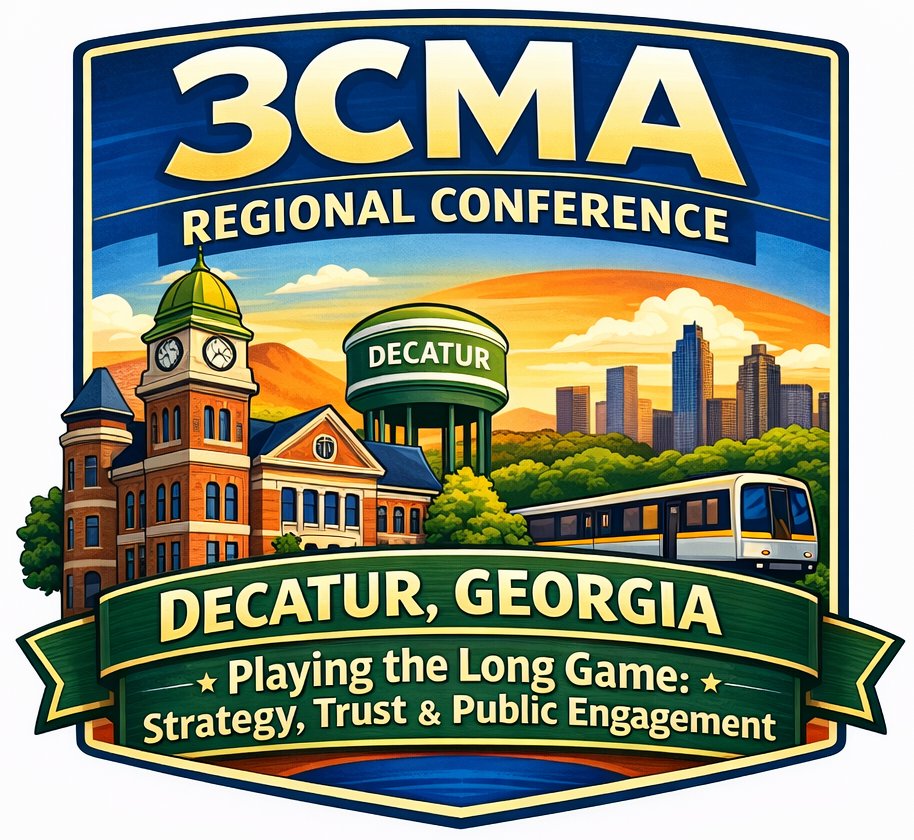 3CMA's tweet photo. 3CMA Regional Conference | May 28, 2026 
Decatur, GA

In an era of rapid change and heightened scrutiny, government communicators are called to do more than deliver messages. We are called to manage brands, tell our community’s story, and strengthen the foundation of public trust.

Join us in Decatur, GA on May 28 for the 3CMA Regional Conference, Playing the Long Game: Strategy, Trust & Public Engagement. Together, we’ll step back from the day-to-day demands and focus on the strategic work that drives lasting impact.

Whether you’re a seasoned communicator or early in your career, this conference will offer fresh perspectives, practical insights, and valuable peer connections to help you think bigger, plan smarter, and engage more meaningfully with your community.

We look forward to seeing you in Decatur!

https://t.co/9SrCpoCMga

#3CMARegional #WeGetGov