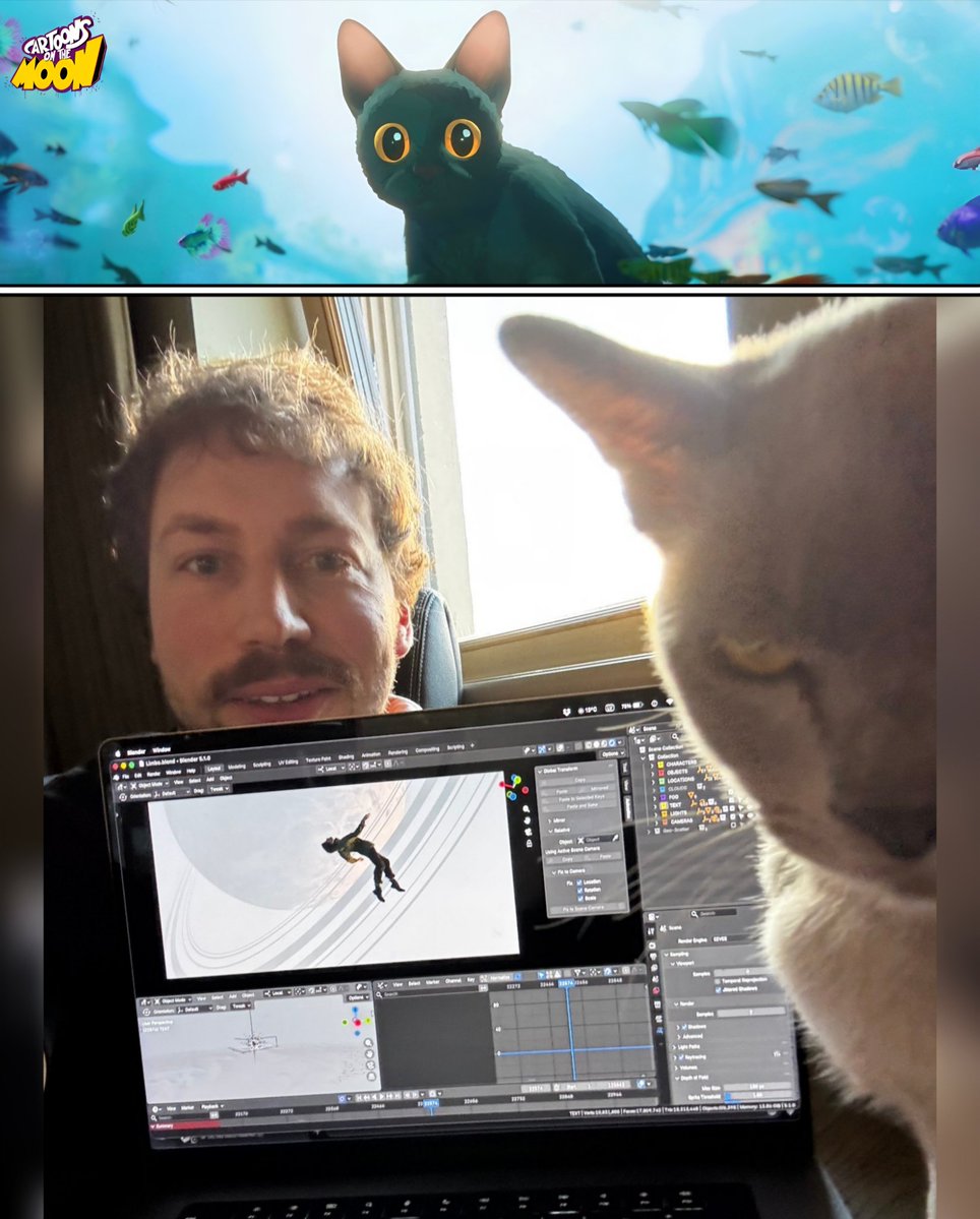 Cartoons On The Moon tweet media