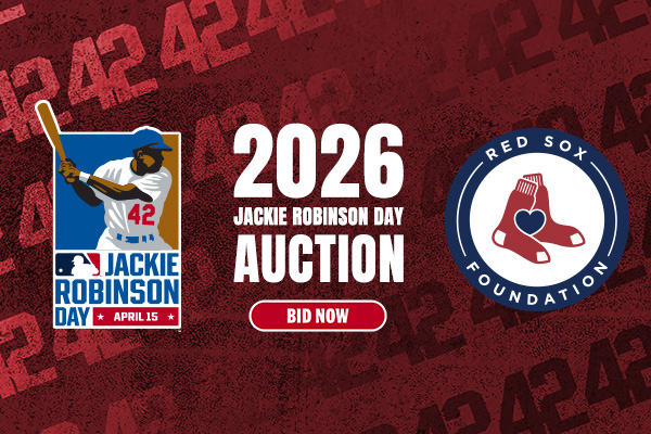 RedSoxFund's tweet photo. Today, the @RedSox join all of MLB in honoring Jackie Robinson Day on the 79th anniversary of his debut. The team is wearing special blue No. 42 jerseys in today’s road game vs. the Twins.

Bid now: https://t.co/hIzS2aAu8j
Proceeds benefit the Jackie Robinson Foundation 💙 https://t.co/Vssk9okfSW