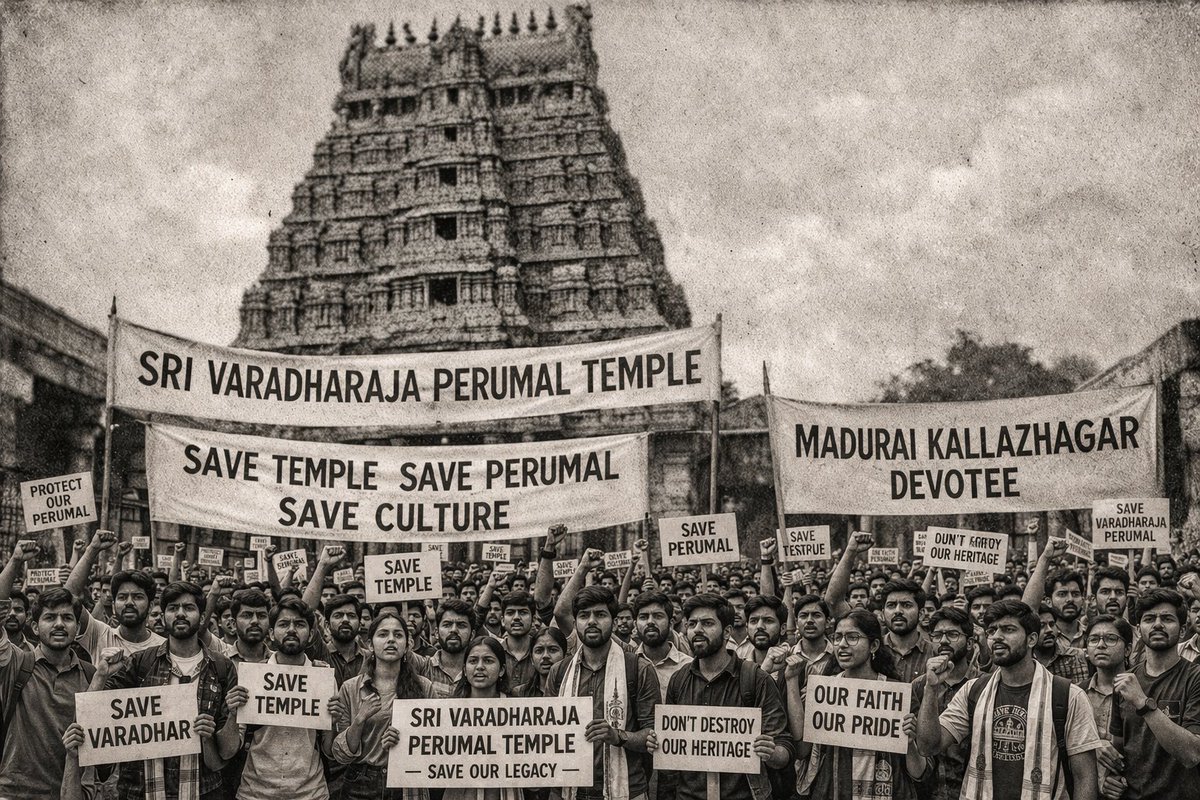 #காஞ்சிபுரம்
#வரதராஜபெருமாள்
#கோவில்காப்போம்
#பாரம்பரியம்காப்போம்
#தமிழர்வரலாறு
#SanatanaDharma
#SaveTemples
#SaveVaradharajaPerumal
#Kanchipuram
#TempleProtection
#ProtectHeritage
#HinduTemples
#CulturalHeritage
#SpiritualIndia
#SaveOurTemples