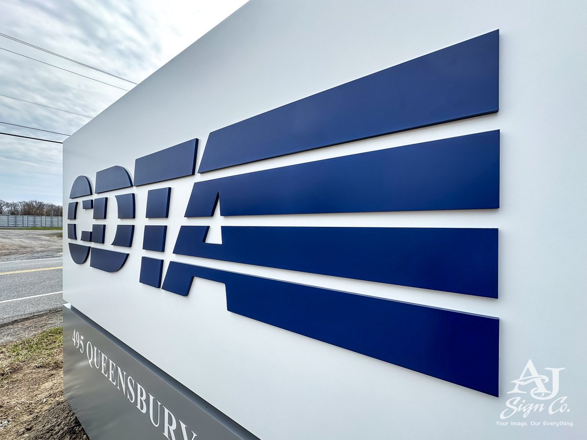 AJSigns's tweet photo. New exterior signage is up at the @CDTA building in Queensbury! They are making moves in the north country to focus on improving reliability and regional access! #CDTA #AJSigns | #YourImageOurEverything https://t.co/P4OR9pSBKP
