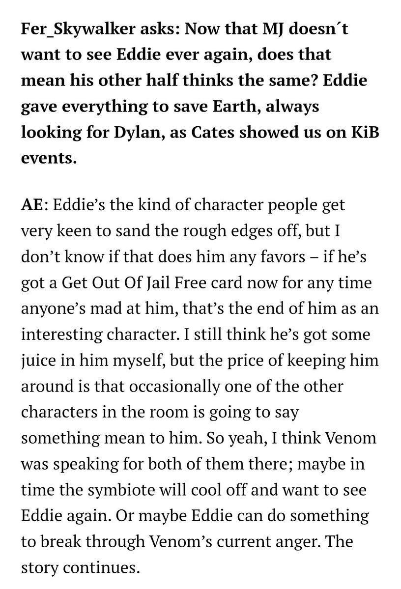 Joao #1 Eddie Brock fan tweet media