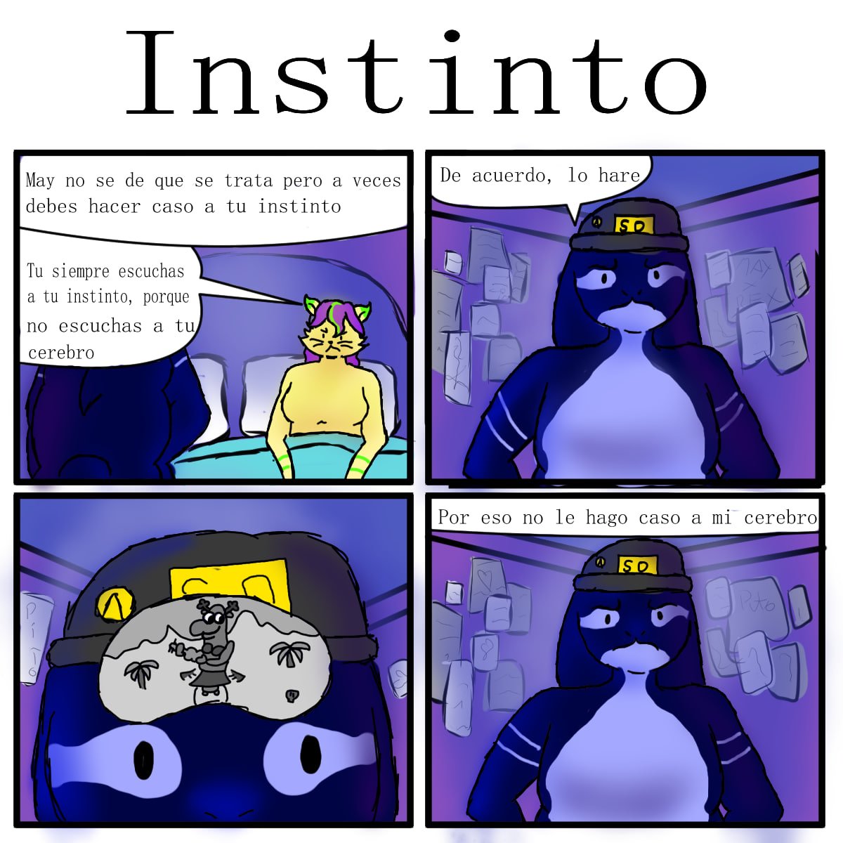 maygamer112's tweet photo. hace rato no dibujaba, y decidi hacer un comic conmigo y mi hermosa pareja @Rexxue195747 

#dibujo #drawing #comic #furry #furryart #meme https://t.co/EiObOJSVqc