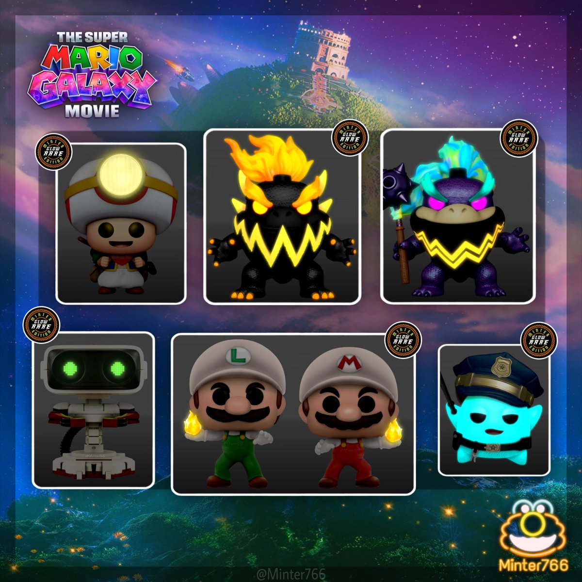 Minter766's tweet photo. 5,6/6 #TheSuperMarioGalaxyMovie #MarioGalaxy #Yoshi https://t.co/FikABMJzXx