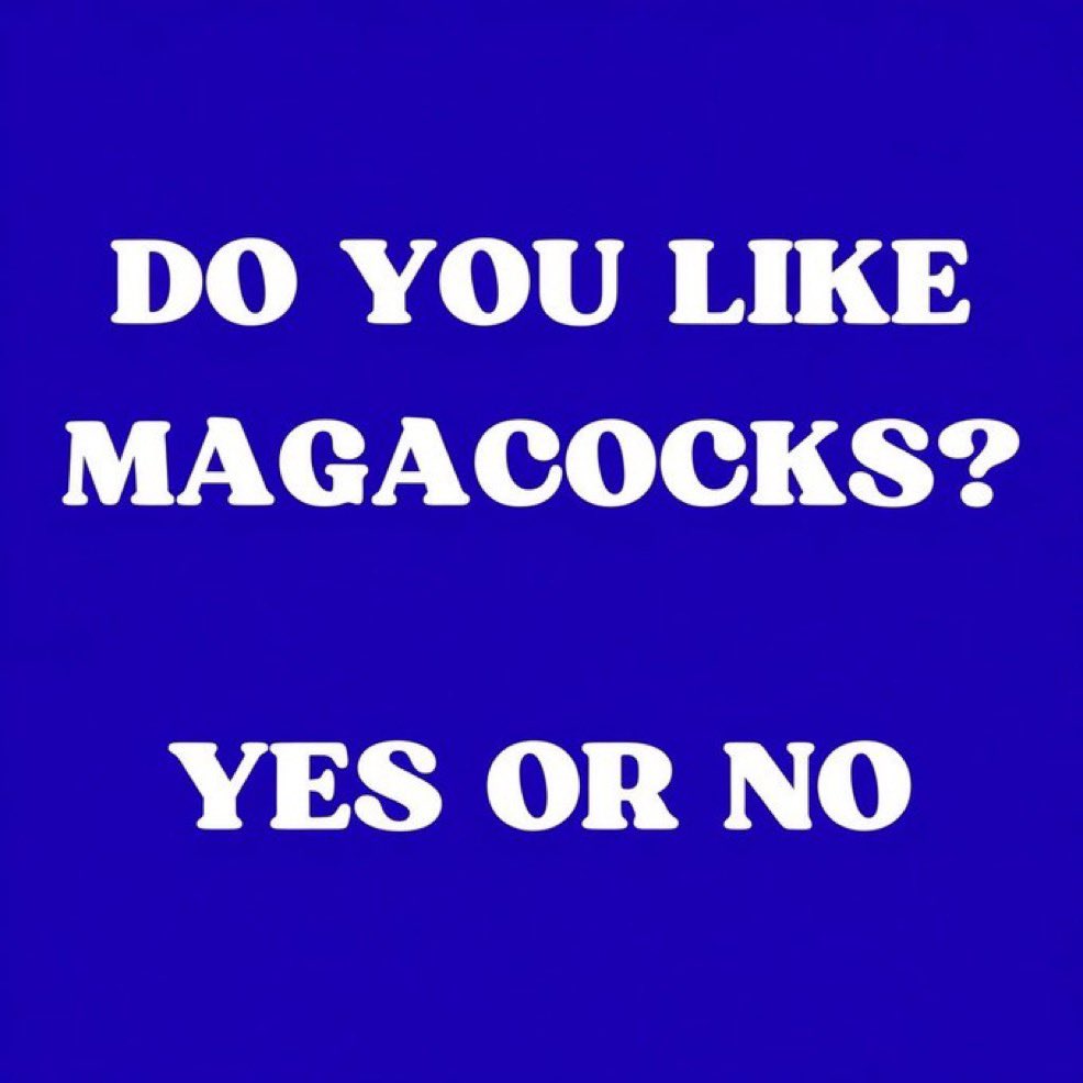 Magacock tweet media
