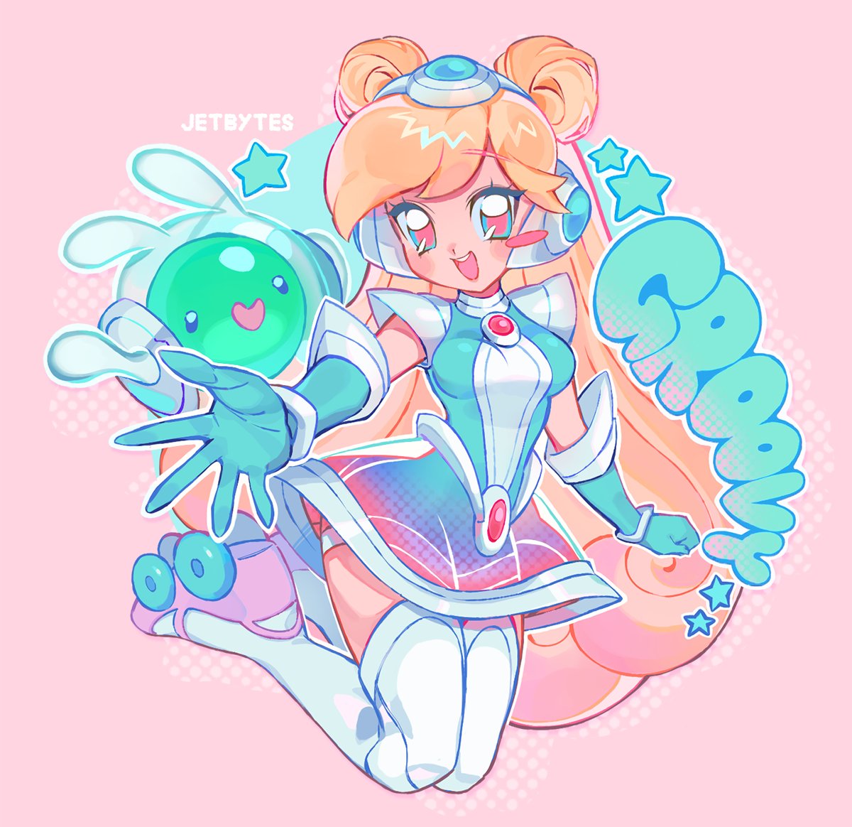 jetbytes's tweet image. I drew Space Groove Lux if she was in a 90s anime ☆
🪩 #artoflegends #lux #leagueoflegends