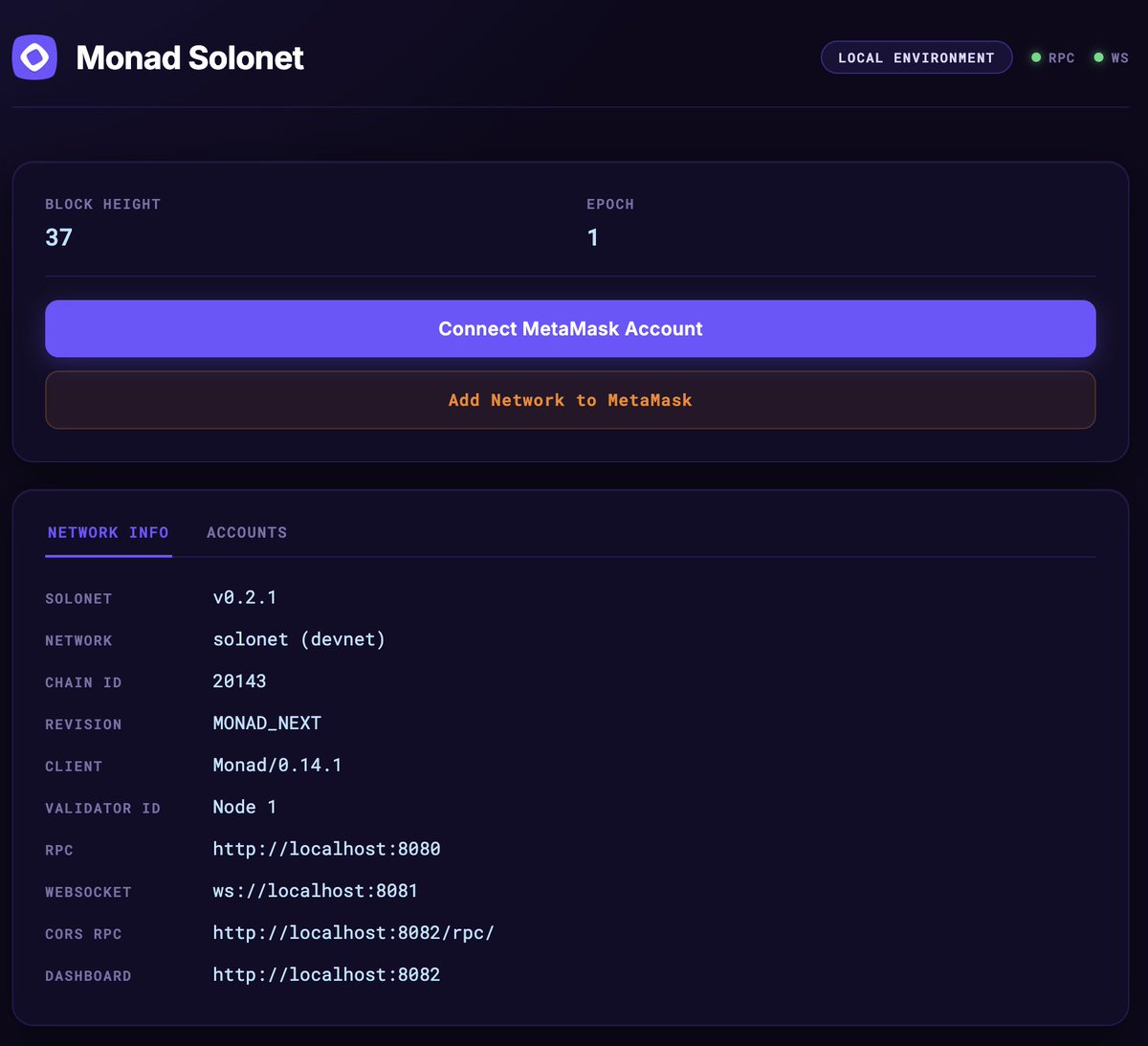 Oxjohnm's tweet photo. For the Solonet Dashboard, browse: http://localhost:8082. https://t.co/N6qfSyURfK