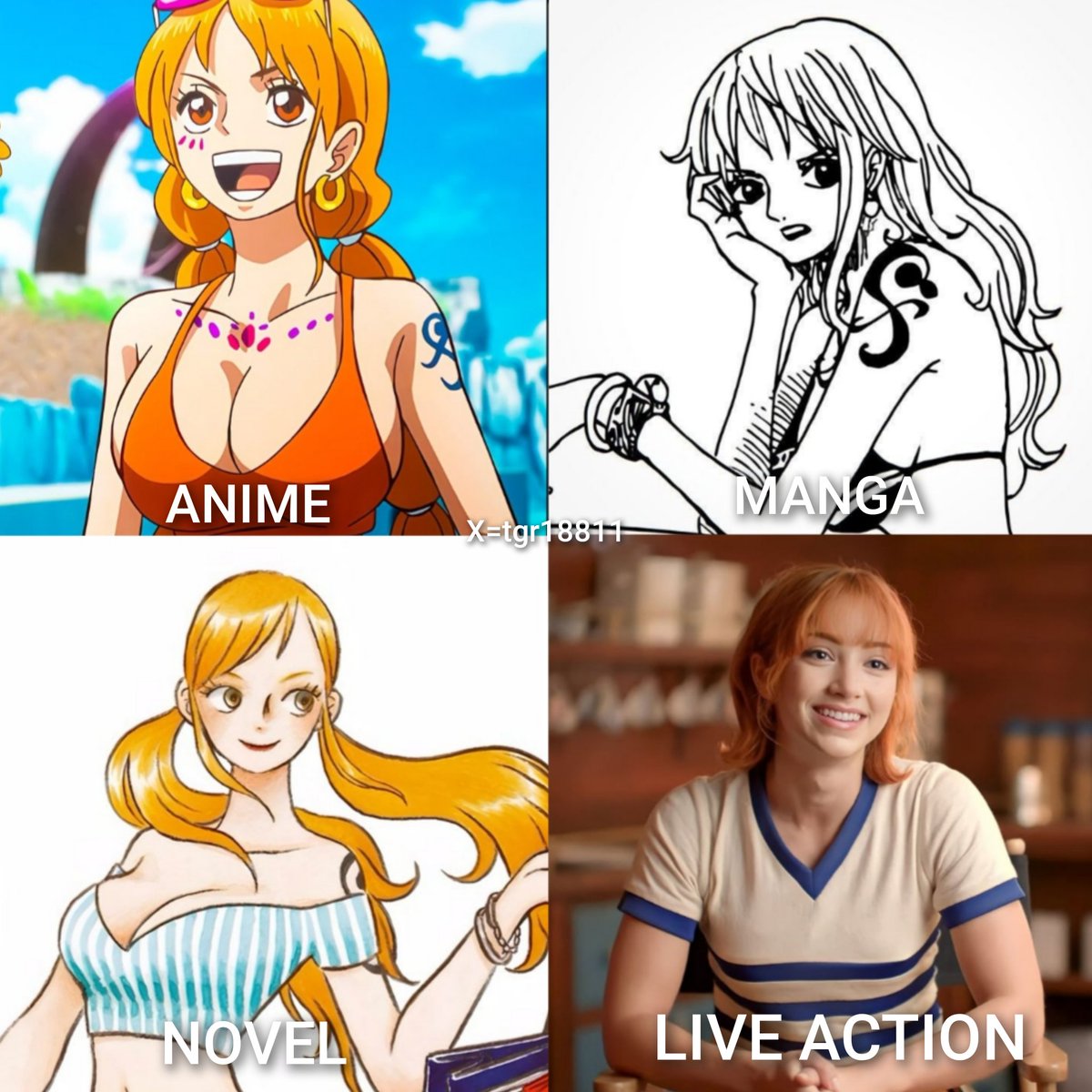 Daily Nami 🧡 tweet media