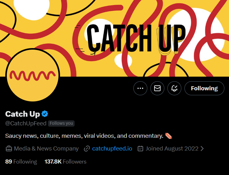 sumfattytuna's tweet photo. 140k followers. 24/7 news coverage. An app that helps you stop doomscrolling and start extracting signal again.

What we are building wit $CatchUp isn't even close to being priced in.

We're going unc mode wit @CatchUpFeed- making the right choices and not rushing into things that temporarily pump the chart at the expense of longevity.

Locking up another 25% of the coins tonight on the live stream.

We're building in public. Catch Up or get left in the dust.