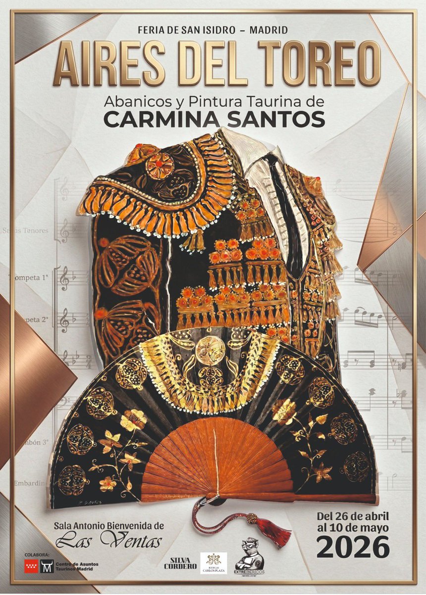 carmina_santos's tweet photo. Próximamente en @lasVentas. Abriendo plaza cultural
@elseptimotoro 
@eltorilOM 
@CharoABCToros https://t.co/422cLjOeRW
