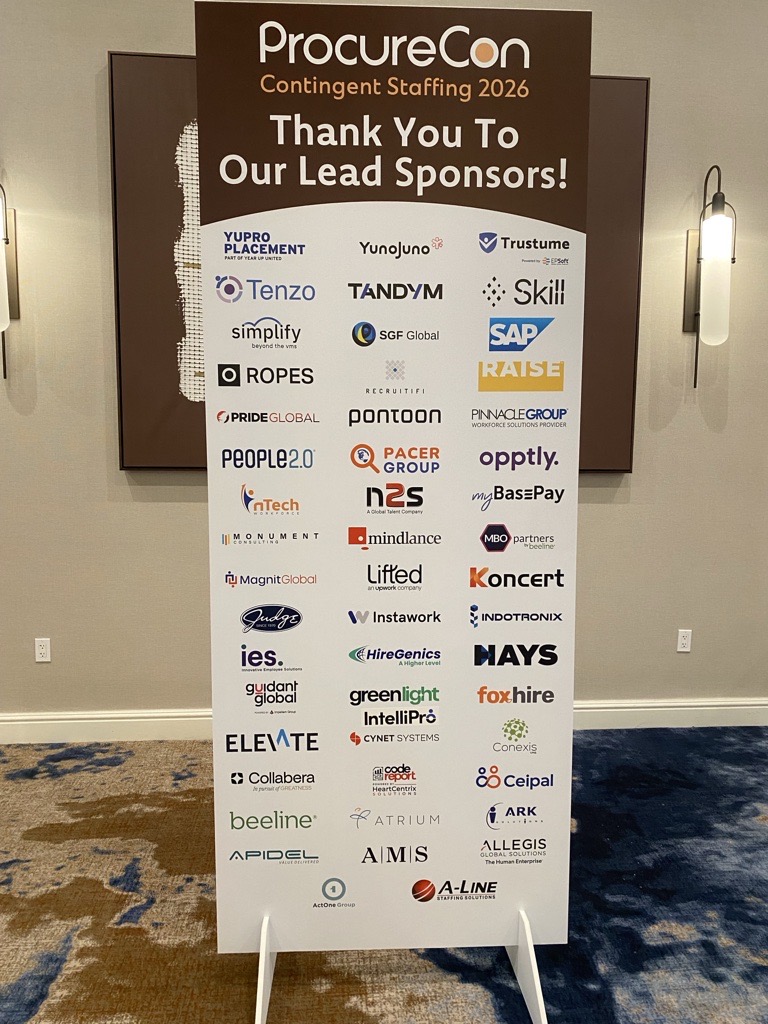 elevatesaas's tweet image. ELEVATE is excited to be at @ProcureCon Contingent Staffing in Las Vegas this week! Stop by Booth 201 to connect with our team and see how we’re helping shape the future of contingent talent with our innovative VMS solution. #ContingentWorkforce #VMS #ProcureCon #Procurement