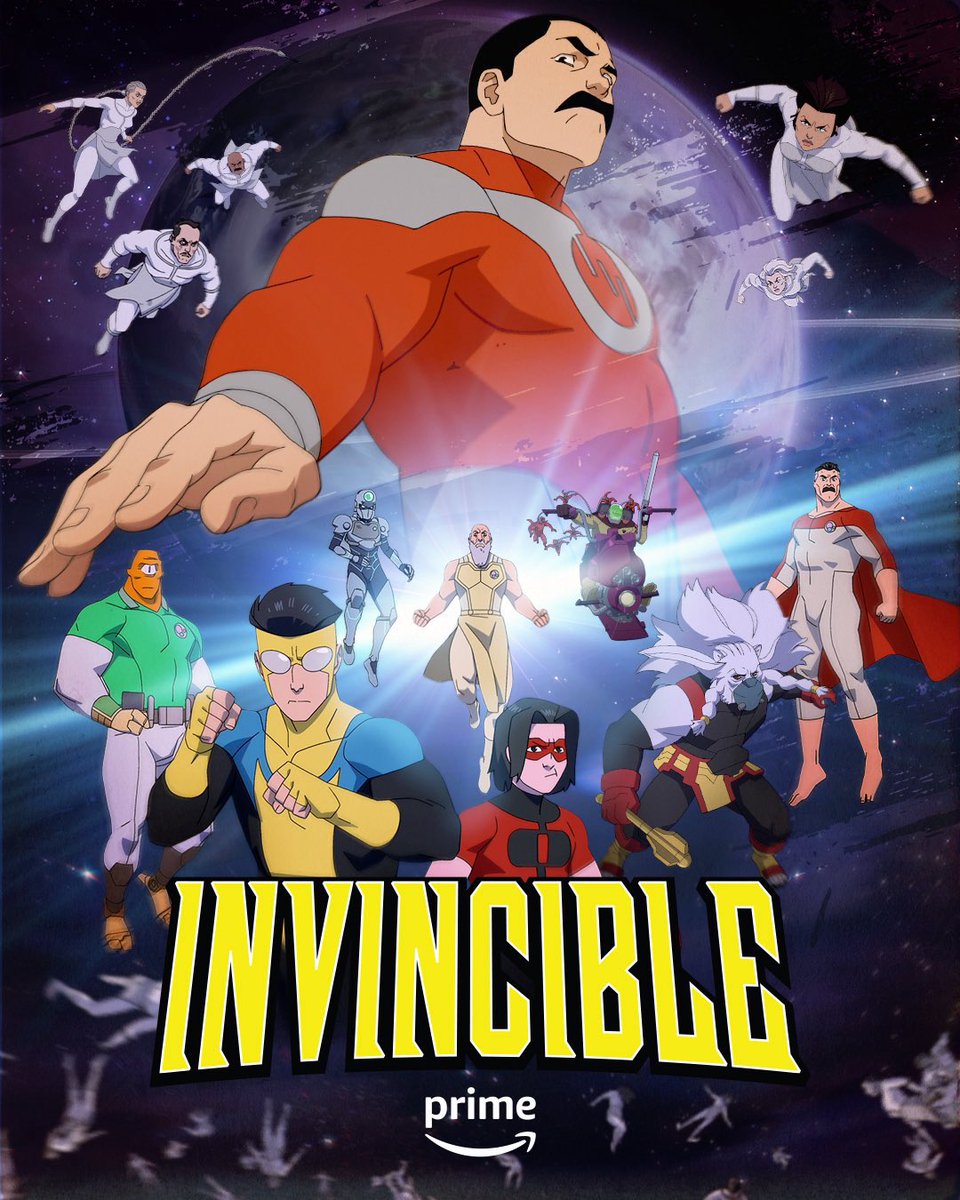 GeekFunNews25's tweet image. Póster del episodio 7 de la cuarta temporada de Invincible.

Ya se encuentra disponible en Amazon Prime Video.

#Invincible #Prime #AmazonPrimeVideo #PrimeOriginal