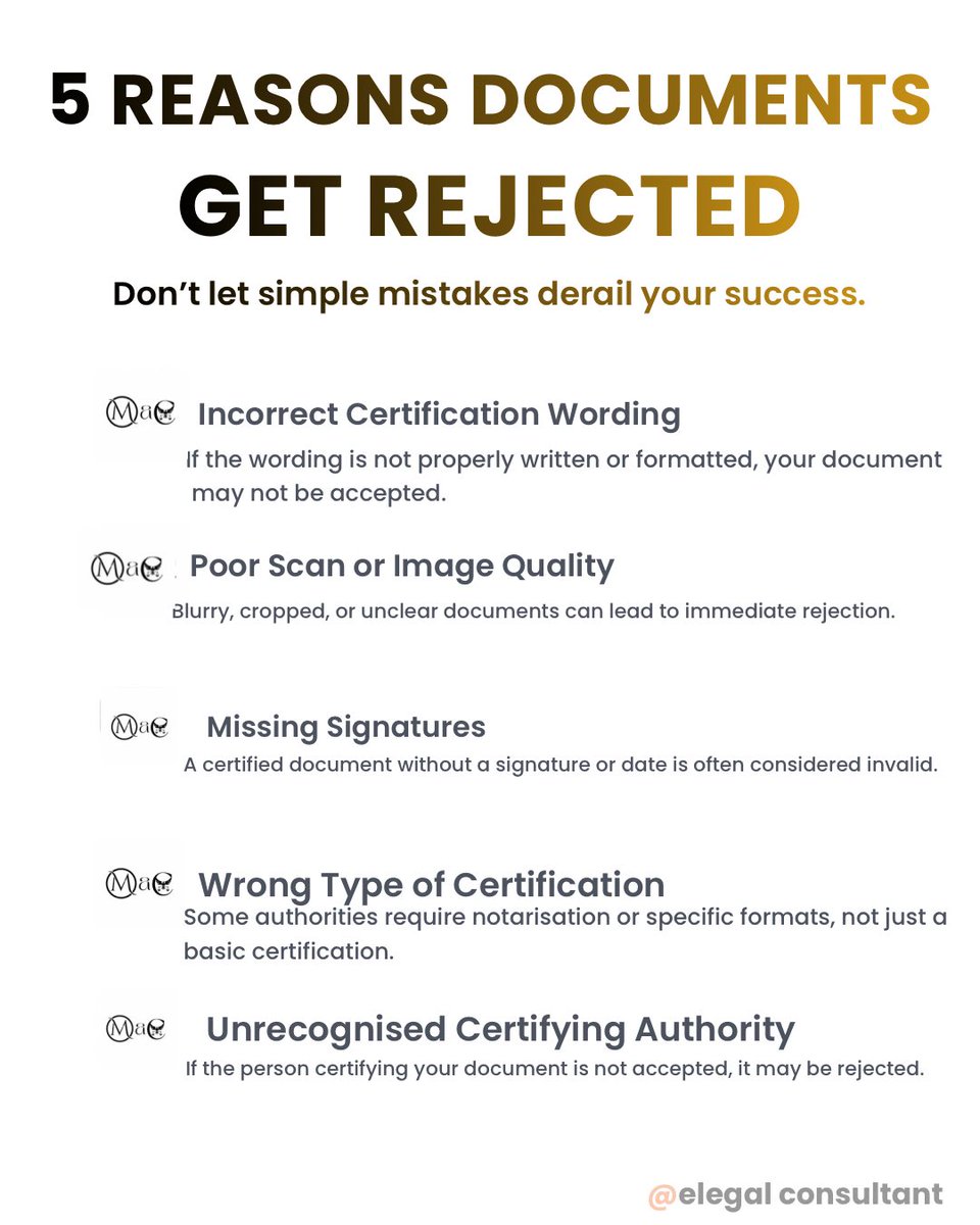 adeola_may's tweet photo. “Don’t let small errors cost you big. ⚖️”

#LegalTips #ElegalConsultant #LawFirm #LegalAdvice #DocumentCheck #BusinessLaw #Compliance https://t.co/LUXmbOBQHp