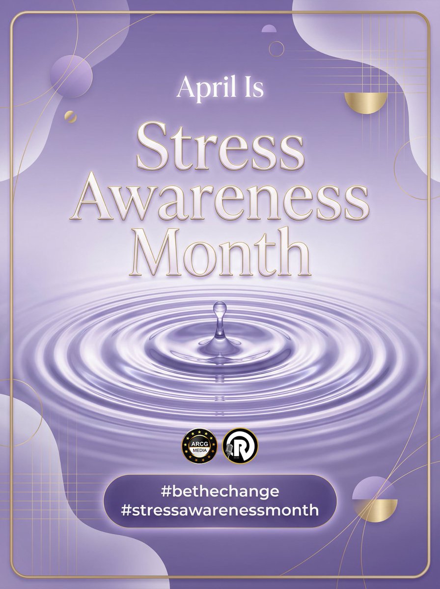 ARCGMedia's tweet photo. April is #NationalStressAwarenessMonth.

At #ARCGMedia and @theresilientpod, we understand that stress doesn’t always show on the surface—but it’s something so many of us carry every single day.

This month is a reminder to slow down, check in with yourself, and prioritize your mental health. You don’t have to have it all figured out—you have to keep going.

Resilience isn’t about avoiding stress… It’s about learning how to navigate through it.

Stay grounded. Stay aware. Stay resilient. 💪

#StressAwarenessMonth #MentalHealth #Resilience