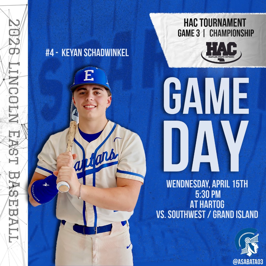Lincoln East Baseball (@eastspartanbsb) on Twitter photo 