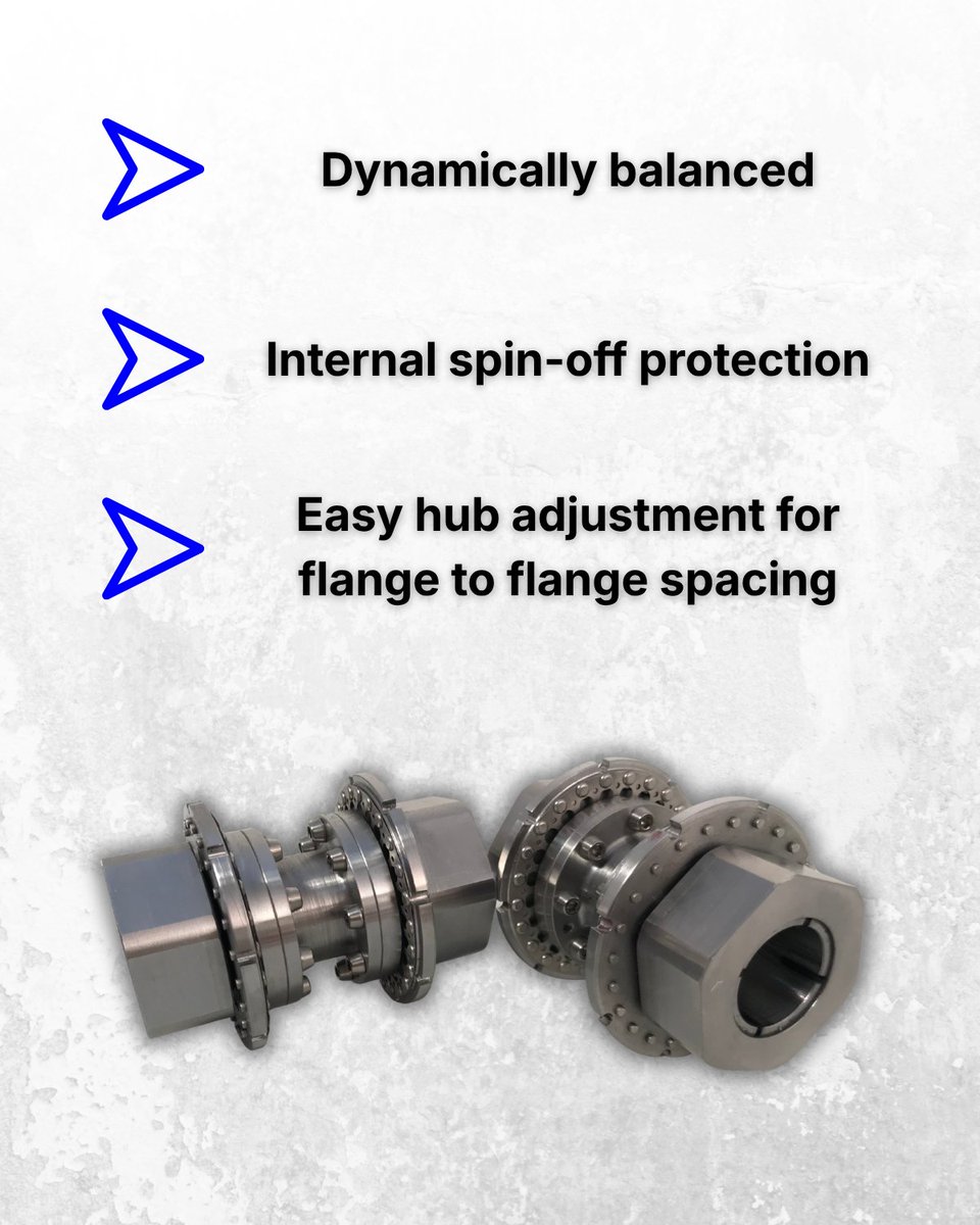 couplingcorp's tweet photo. The FLEXXOR coupling is designed to deliver extreme flexibility, reduce maintenance, and extend equipment life, even in the most demanding applications.

Learn more about FLEXXOR Couplings and how they can improve system performance: https://t.co/Pz6SZSTRX1 https://t.co/Xe2YeYWwwT
