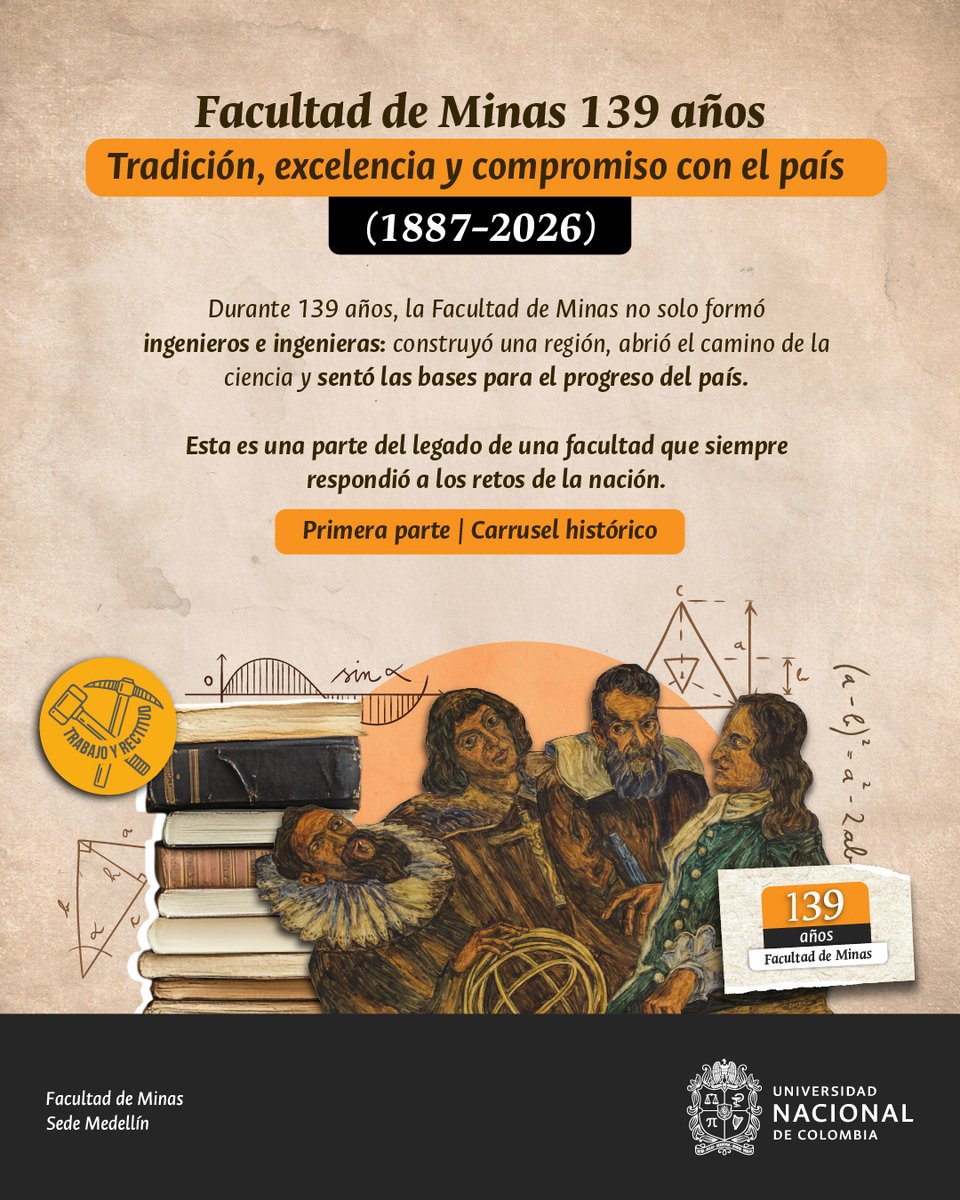 Minas Medellín UNAL tweet media