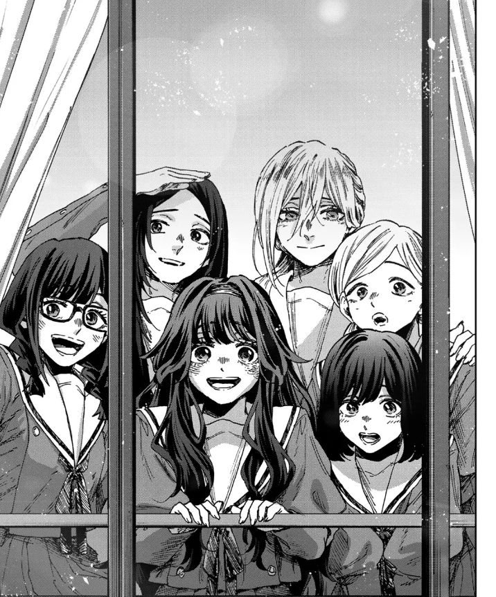 El "muro" se rompió 🥹

Acabo de terminar el último capítulo de este cierre maravilloso que Mikami nos dió, con este gran arco que tuvimos el privilegio de recorrer durante estos meses, y sinceramente creo que no había mejor forma de cerrarlo

Siento una emoción muy grande.