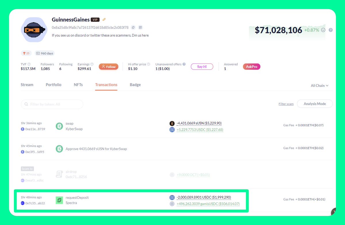 StrangeFi.eth (Spectra intern) tweet media