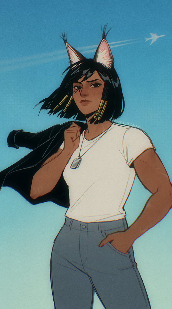 birthday girl
caracal kitty pharah