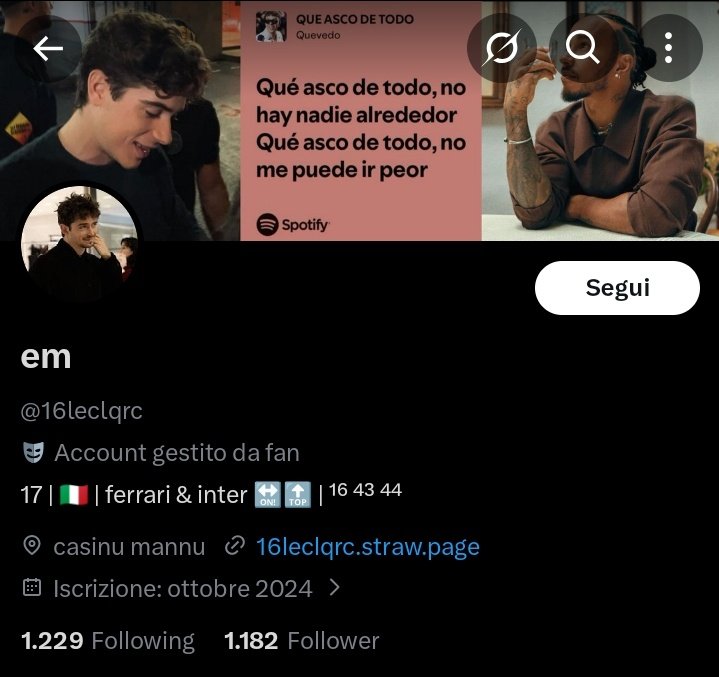 16leclqrcc's tweet photo. hello #f1twt !! i used to be 16leclqrc but my account has been hacked, i'd like to find my oomfs so if you see this pls rt!! and if you get any message from this account don't reply bc it's not me anymore!!! https://t.co/5aH1JuZUVR