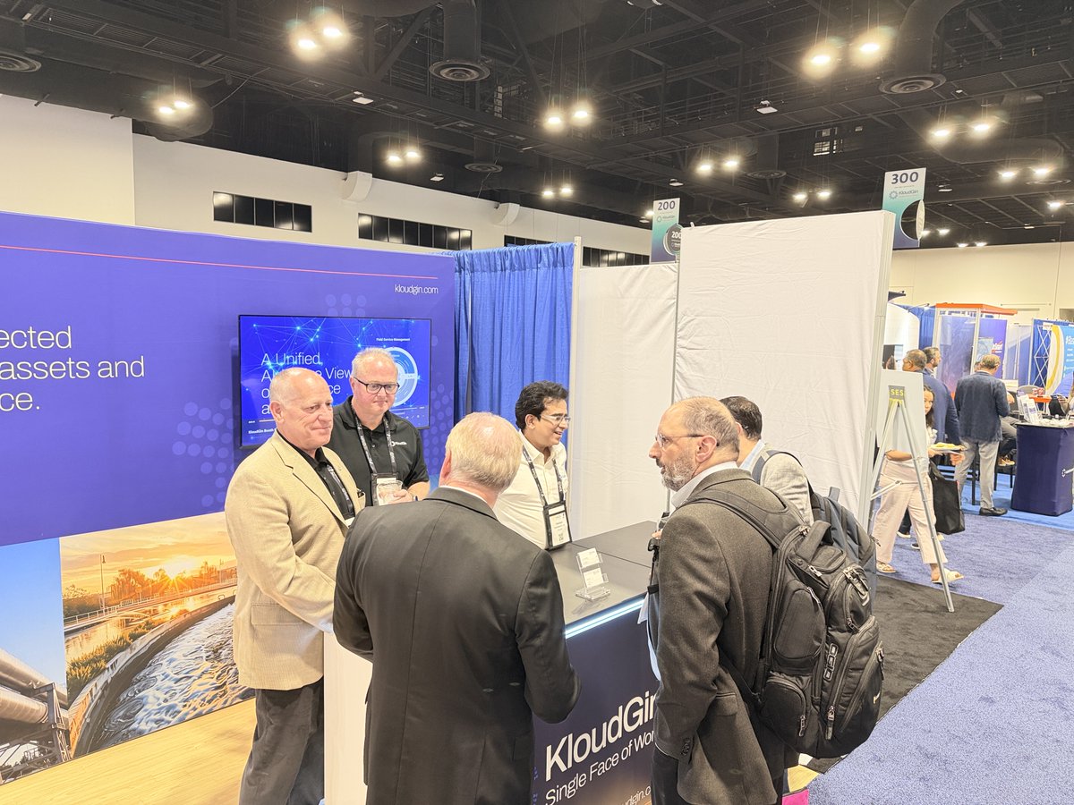 kloudgin's tweet photo. We're having a fantastic time at #IUCX2026 connecting with utility leaders who are committed to strengthening the customer experience. 
Stop by and meet our team at Booth 408: https://t.co/6M9vfWvk4C #IUCX2026 #UtilityCX https://t.co/WPIu9sl4k5