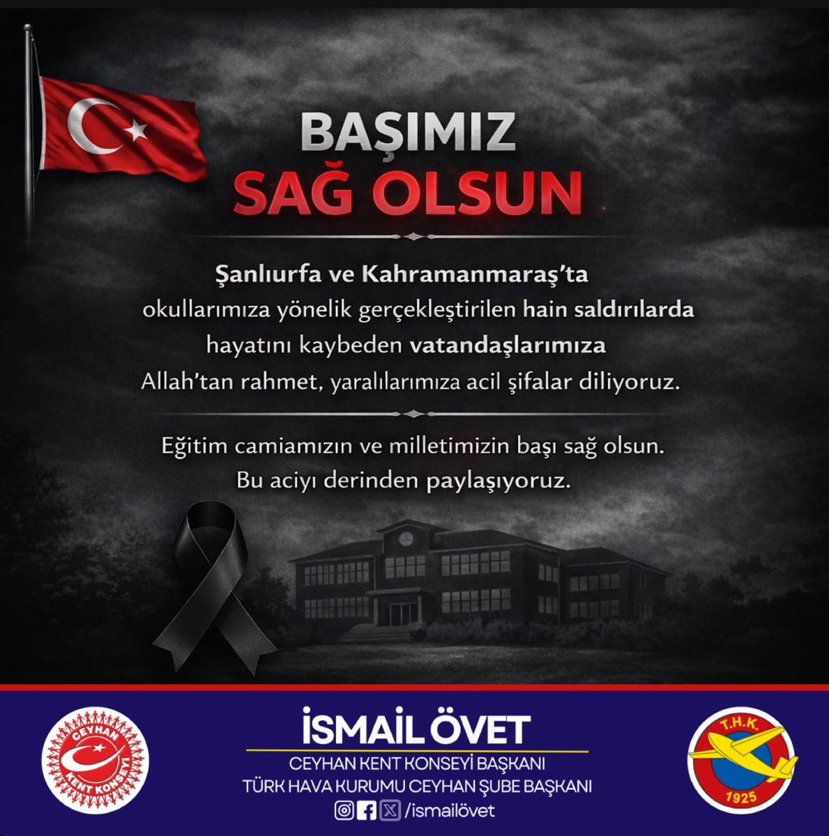 Eğitim camiamızın başı sağolsun 🤲