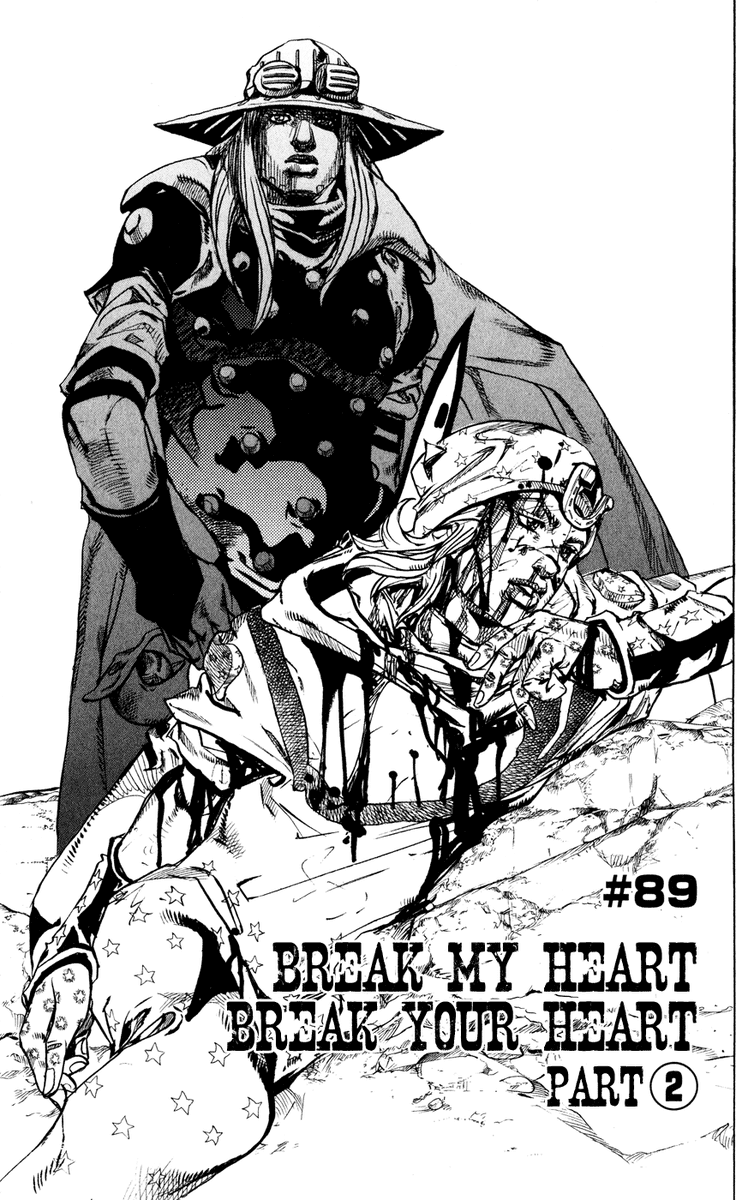 "Break my heart, break your heart" is such a good title for these chapters like it condenses every bit of agony and loss and love and longing, and I dare say that these two chapters alone are able to encapsulate all the love Johnny has for Gyro