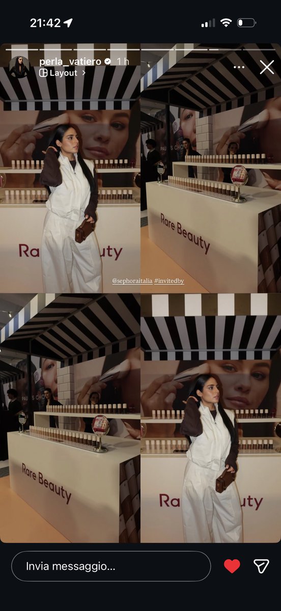 Ma22rghe's tweet image. Non poteva mancare il salto da sephora ..❤️ #perliners #perlina