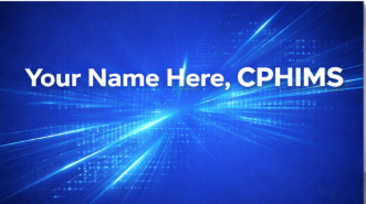 Bluegrasshimss's tweet photo. That moment when you add “CPHIMS” after your name… it just hits different. If you’ve been thinking about it, consider this your sign. Your future self—with those letters behind your name—will thank you.  Register here now:  https://t.co/8quNr9BRh8 
#BGHIMSS #CPHIMS #HealthIT https://t.co/NRAvgIaJfl
