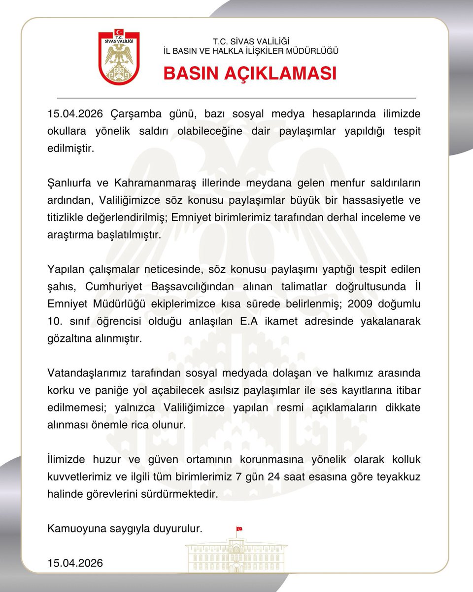 Aykırı tweet media