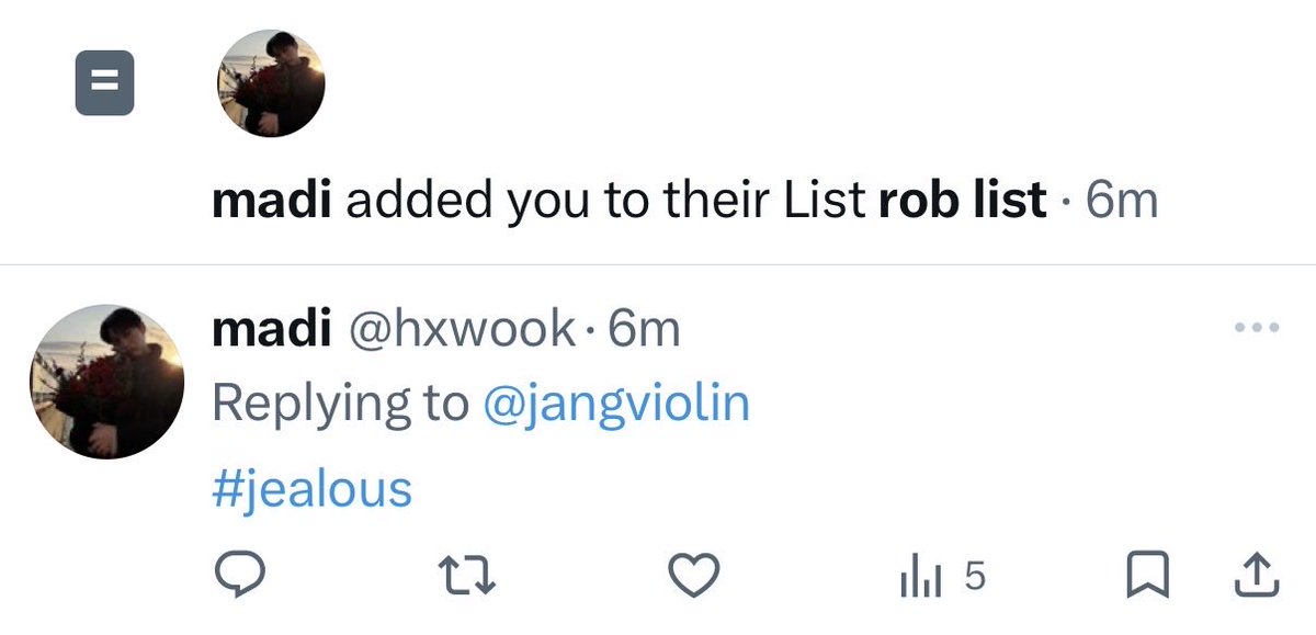 jangviolin's tweet image. HELP ME THERES A MADI AT MY DOOR