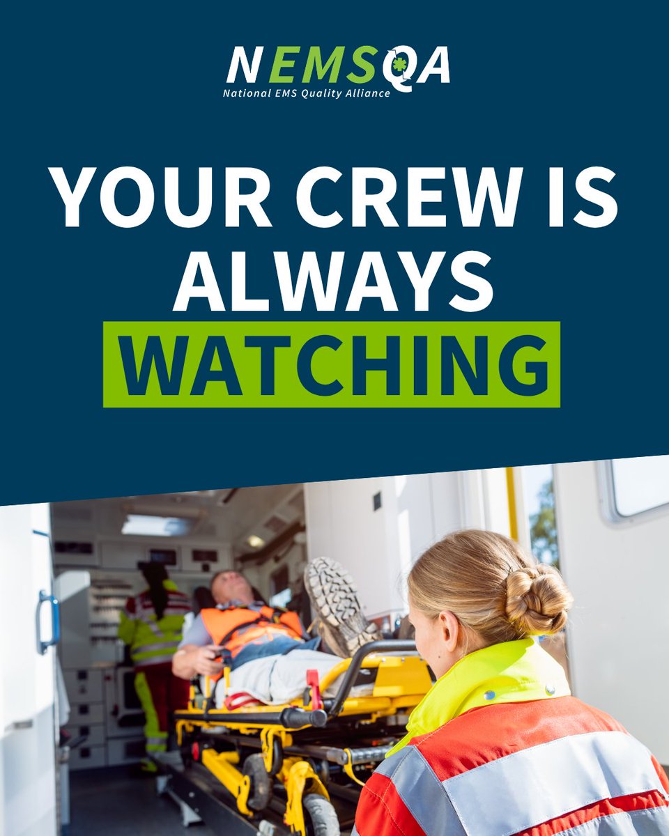 QualityEms's tweet photo. Your crew is always watching. Leadership shows up in everyday moments, and that shapes how quality is experienced. https://t.co/tpVaQYuwYD