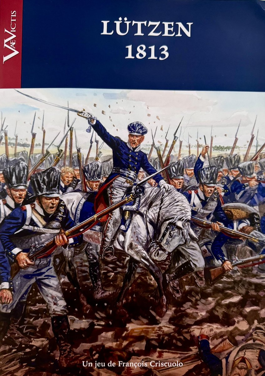 WojennikTV's tweet image. “Lützen 1813” (2023) ⚔️

A wargame from Vae Victis, depicting the battle of May 2, 1813.

We command large formations, plan moves, and react to the opponent on the battlefield.

#boardgames #wargames
