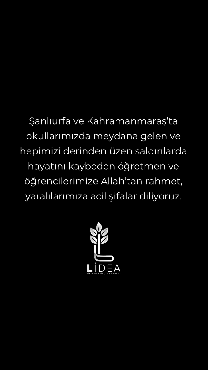 Lidea Girişim tweet media