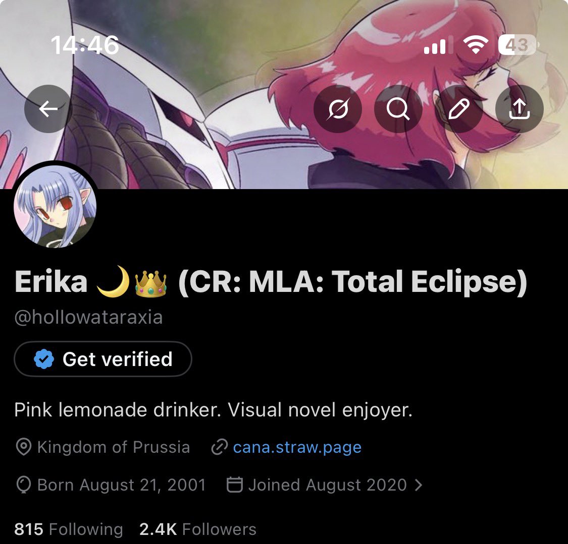 Erika 🌙👑 (CR: MLA: Total Eclipse) tweet media