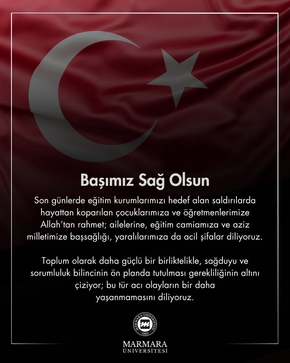 Marmara Üniversitesi tweet media